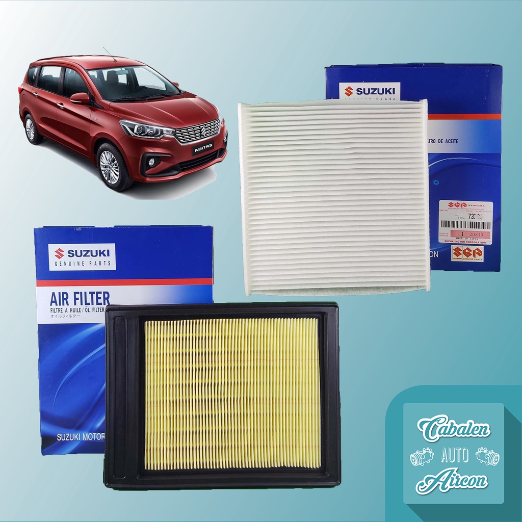 Package Cabin aircon Filter and Air Filter for Suzuki Ertiga All new (2019up) Shopee Philippines