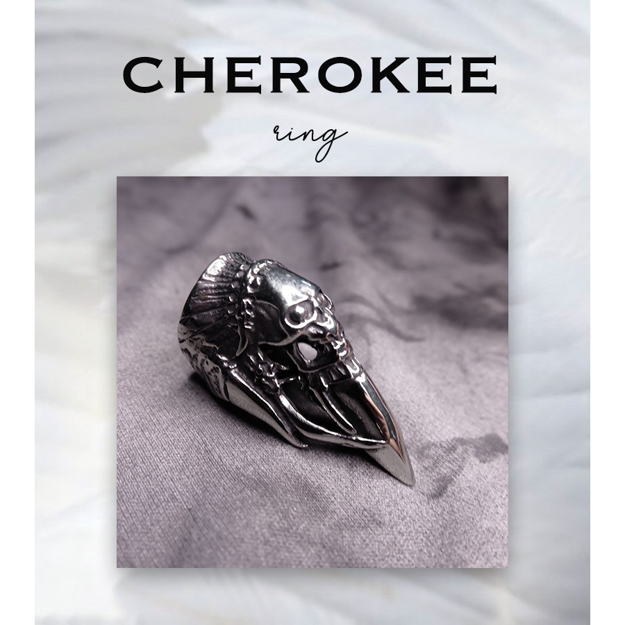 Cherooke Ring (demon Punk Ring Grunge) | Shopee Philippines