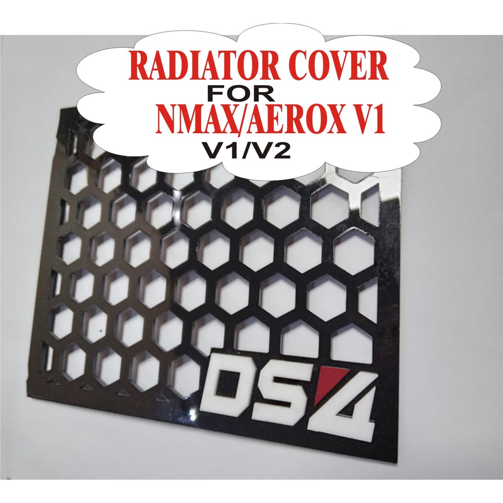 Ds4 Radiator Cover For Nmax Aerox Version 1 And 2 Honda Click V1 V2 Mx Mxi Shopee