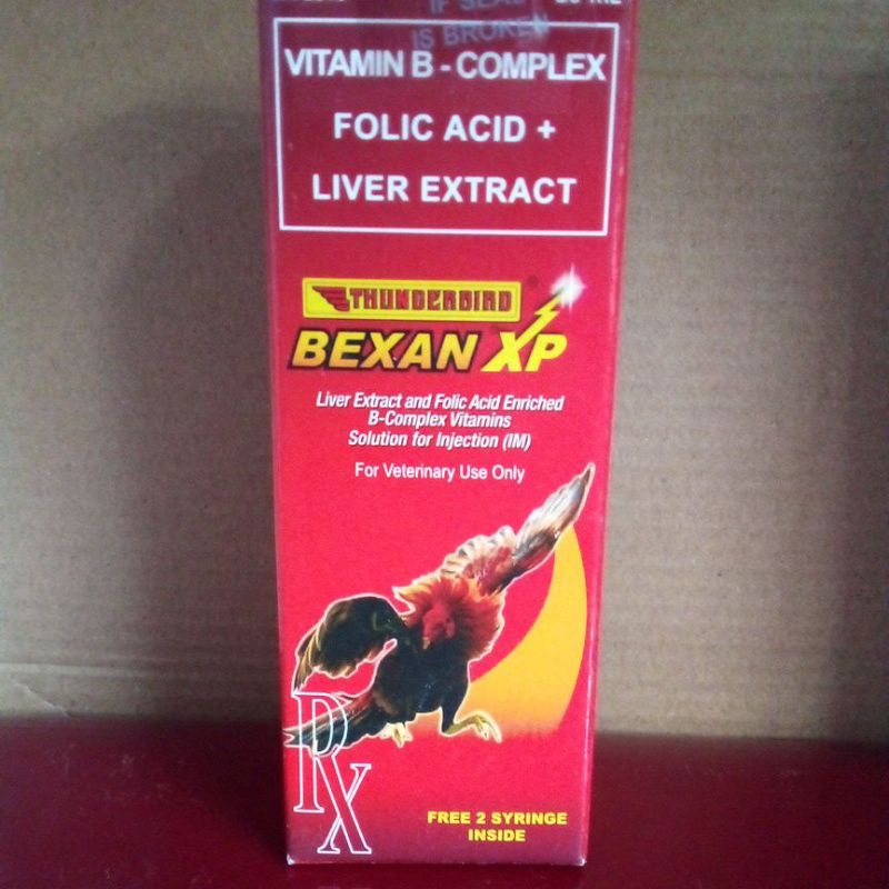 BEXAN XP 10mL & 20mL*VITAMIN FOLIC ACID+LIVER EXTRACT(THUNDERBIRD) Shopee Philippines