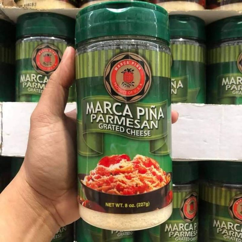 ORIGINAL Marca Pina Parmesan Grated Cheese 227grams Shopee Philippines