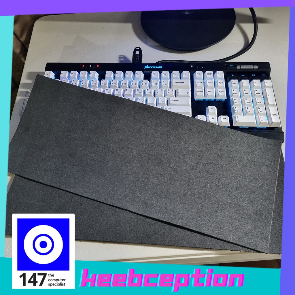 EVA / PE Foam for Keyboard Mods 7x17 inches (Chonkers Size) Shopee