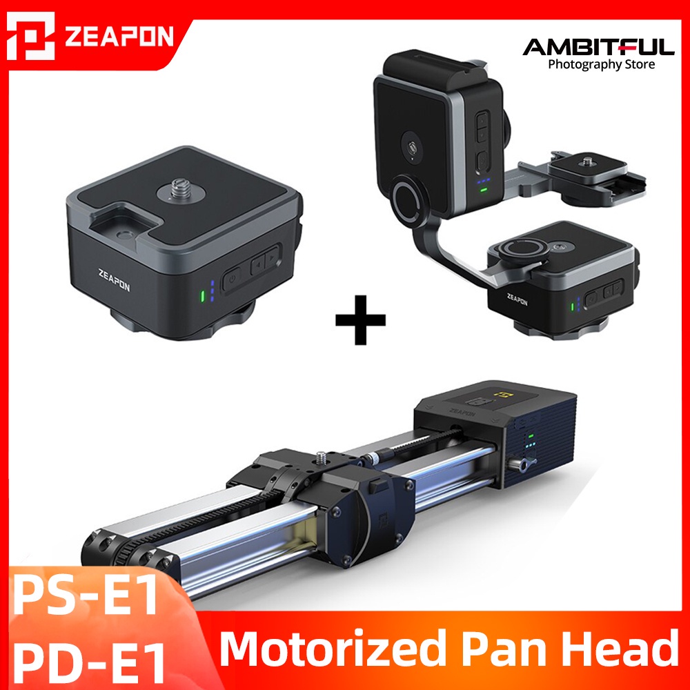 Zeapon PS-E1 PD-E1 PONS motor pan head with Micro 2 Plus set ...