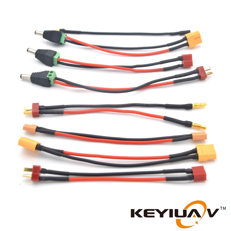 3.5 4.0 banana head/T plug/XT60/XT30 male and female adapter power