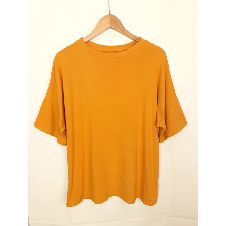 Plus Size Cotton 3/4 Sleeves Top NOW BIGGER | Shopee Philippines