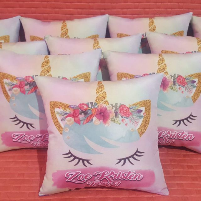 Pillow souvenir 8x8