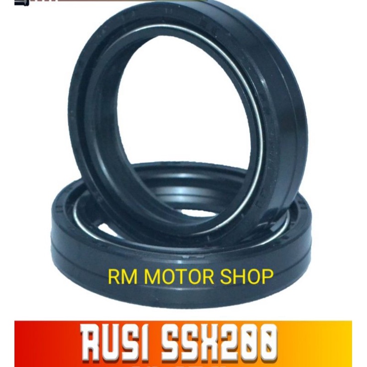 RUSI SSX 200 / GAMMA FRONT FORK OIL SEAL (2pcs) | Shopee Philippines