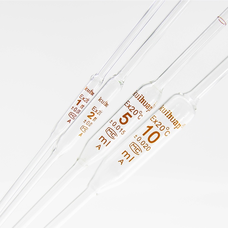 Glass Transfer Volumetric Pipette With One Mark 1ml 2ml 3ml 5ml 10ml