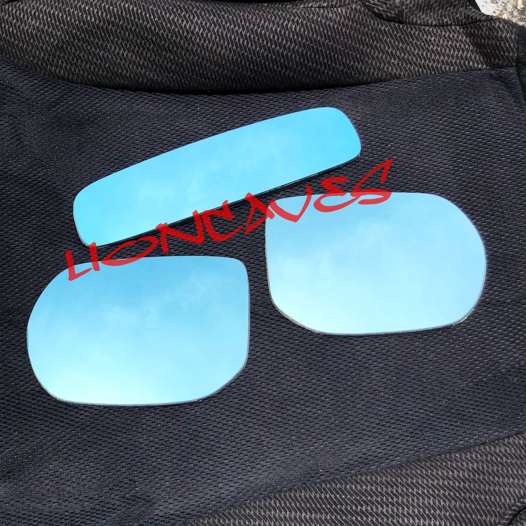 Hydrophilic Blue Wide Mirror Rearview Mirror Set for Civic FD1 FD2 2006 ...
