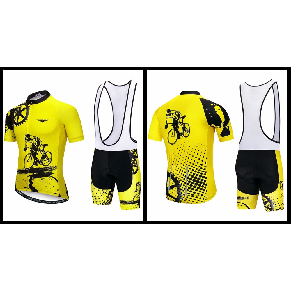 2020 Jersey Cycling Jersey Set Men Short Sleeve MTB Bike Clothing