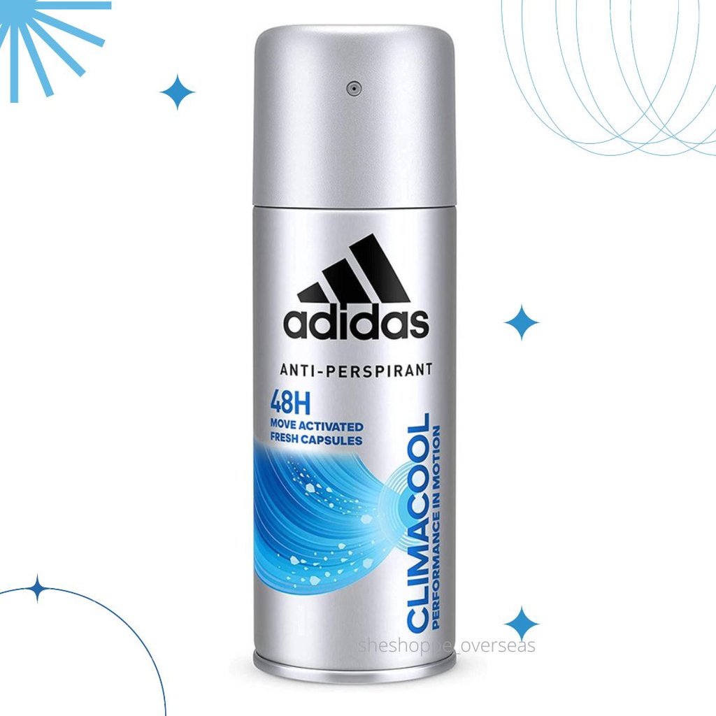 Adidas Climacool Performance In Motion 48H AntiPerspirant Spray for