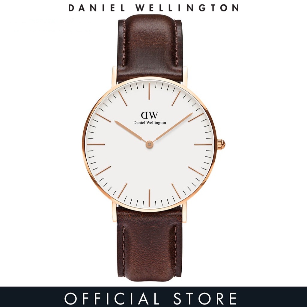 2 Years Warranty Daniel Wellington Classic Bristol Watch 36mm Rose Gold Silver Leather Strap Dw Watch for Women and Men Unisex Fashion Watch Shopee Philippines