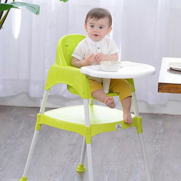 Baby high chair with sales table