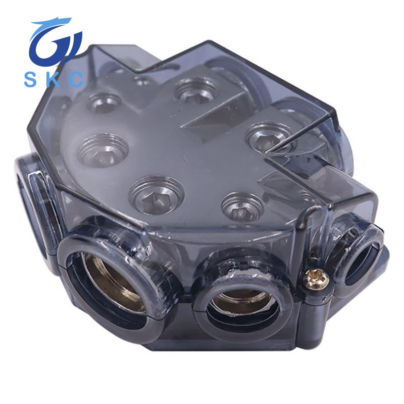 Car Audio Amplifier 2 in 6 Way Out Power Distribution Block Power