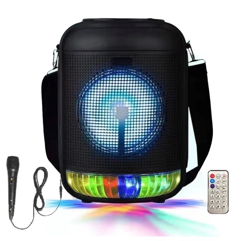 KUKU K-1282/K-4002 LED 8.5 inch Portable Bluetooth Speaker with Led ...