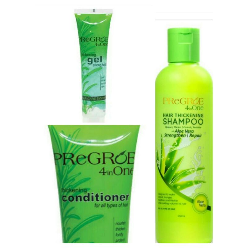 PREGROE SHAMPOO and CONDITIONER Shopee Philippines