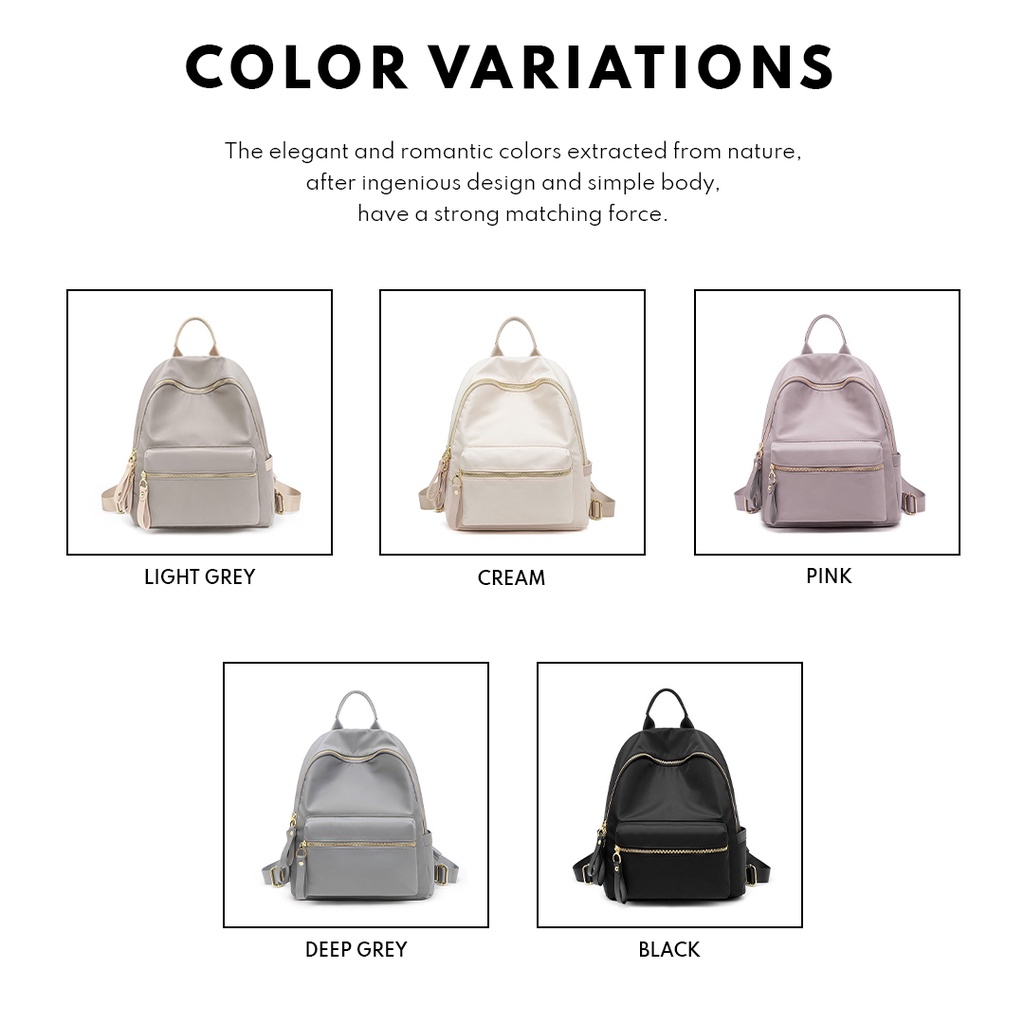 Belinda Bag BLD017 Backpack for women Korean Style Backpack Minimalist ...