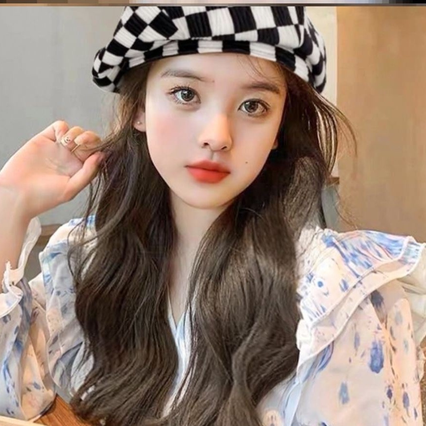 Jenny BlackPink beret hat, luxurious, thick, smooth | Shopee Philippines