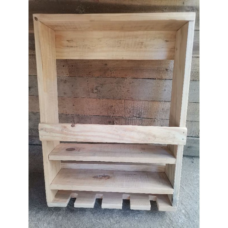 Half wine and shot glass rack 50x35x12cm | Shopee Philippines