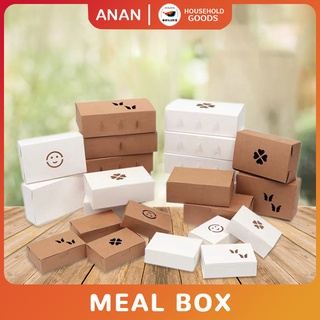 ECO Friendly Kraft Paper Bento Takeout Box 6 Compartments (Pack of 200 pcs)