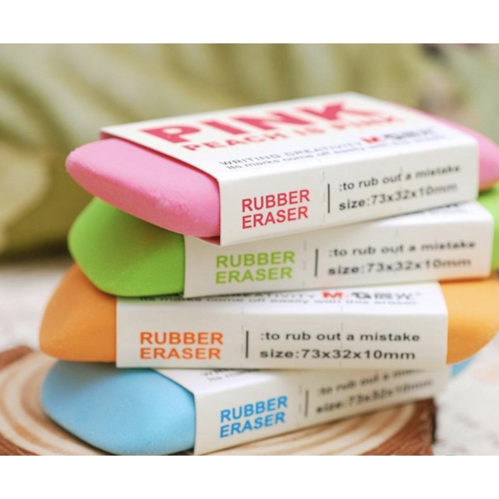 Candy Color Eraser Big Size School Supplies Pencil Erase Office