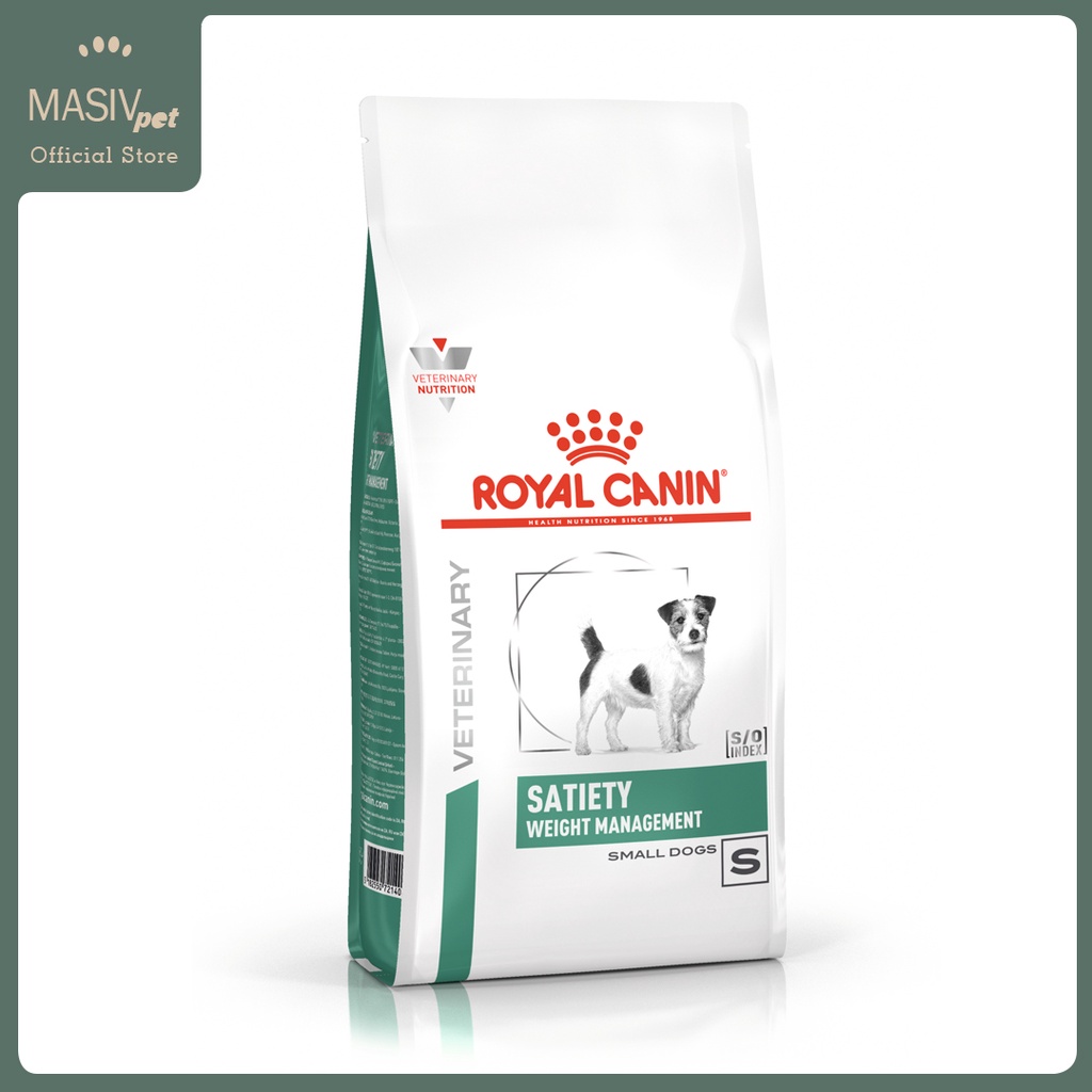 Royal canin veterinary diet canine satiety small dog sales