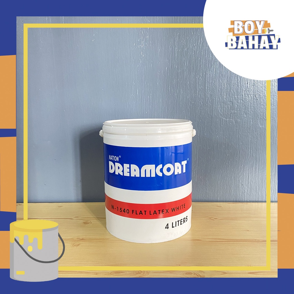 Nation Dreamcoat Gloss Latex/Flat Latex White (N1541/N1540) Gallon Size ...