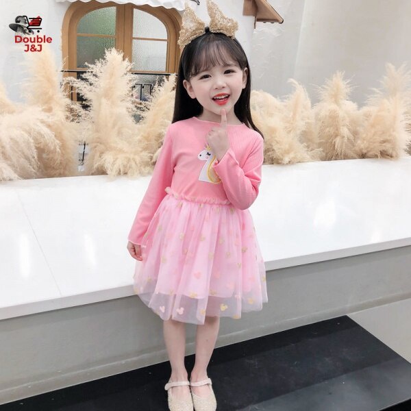 [1-8 years old] Princess dress for girls baby girl princess dress new  fashion dresses for children