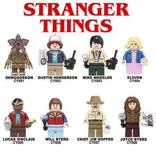 Stranger things hot sale minifigures lego