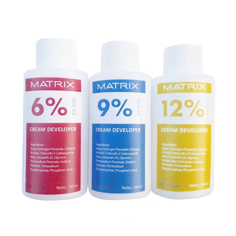 Matrix Cream Developer Oxydant 9% 100ml | Shopee Philippines
