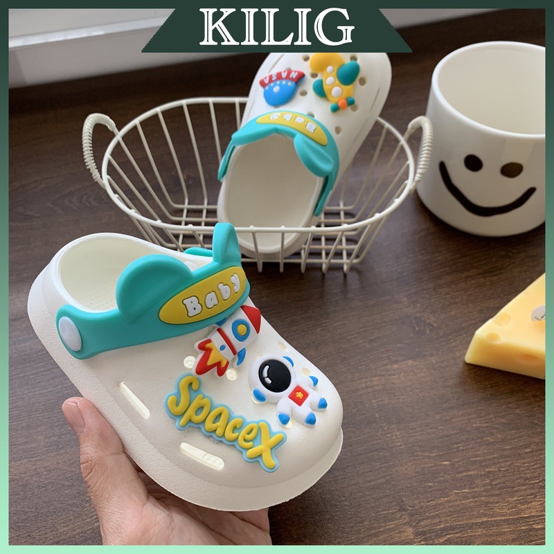 Kilig 130-170 Unisex Clogs Astros 2022 summer Cartoon Sandals for kids ...