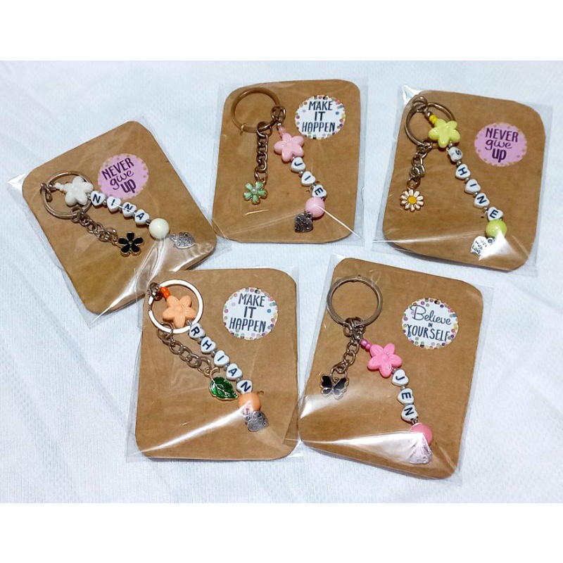 Personalized keychain / birthday gifts / baptismal souvenirs