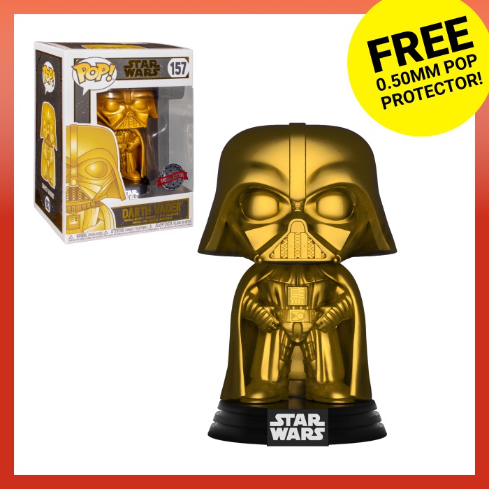 Star Wars Darth Vader Gold Metallic 157 Special Edition