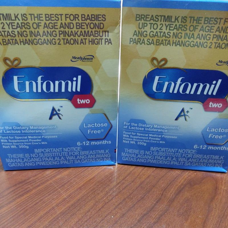 Enfamil two lactose store free