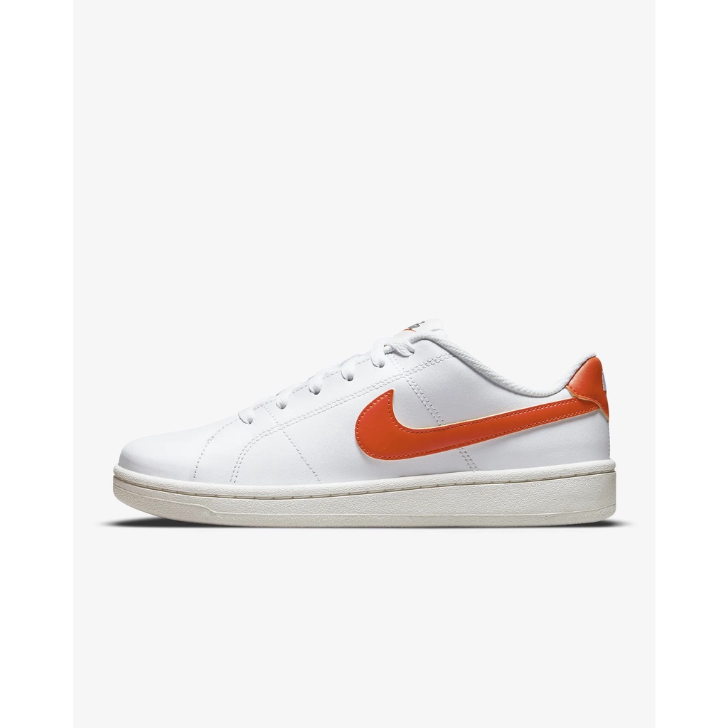 Nike Court Royale 2 Women s Shoes White Sail Black Orange Shopee Philippines