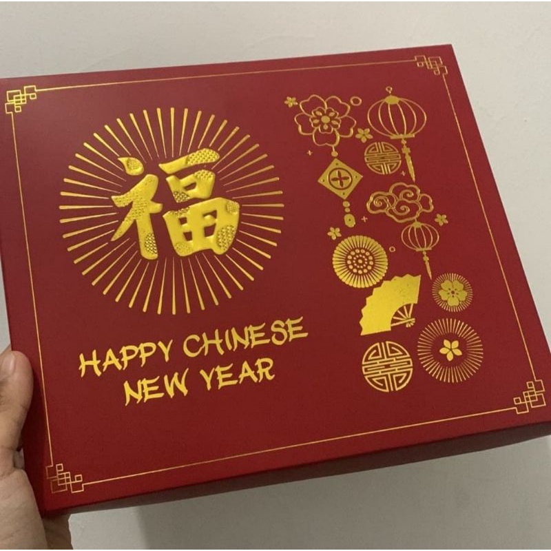 Chinese New Year Hampers Box 5pcs Chinese New Year Divider Box/ CNY Box ...