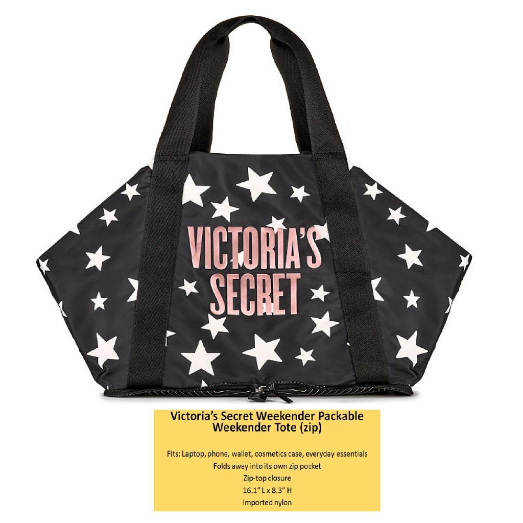 Victoria secret foldable discount bag
