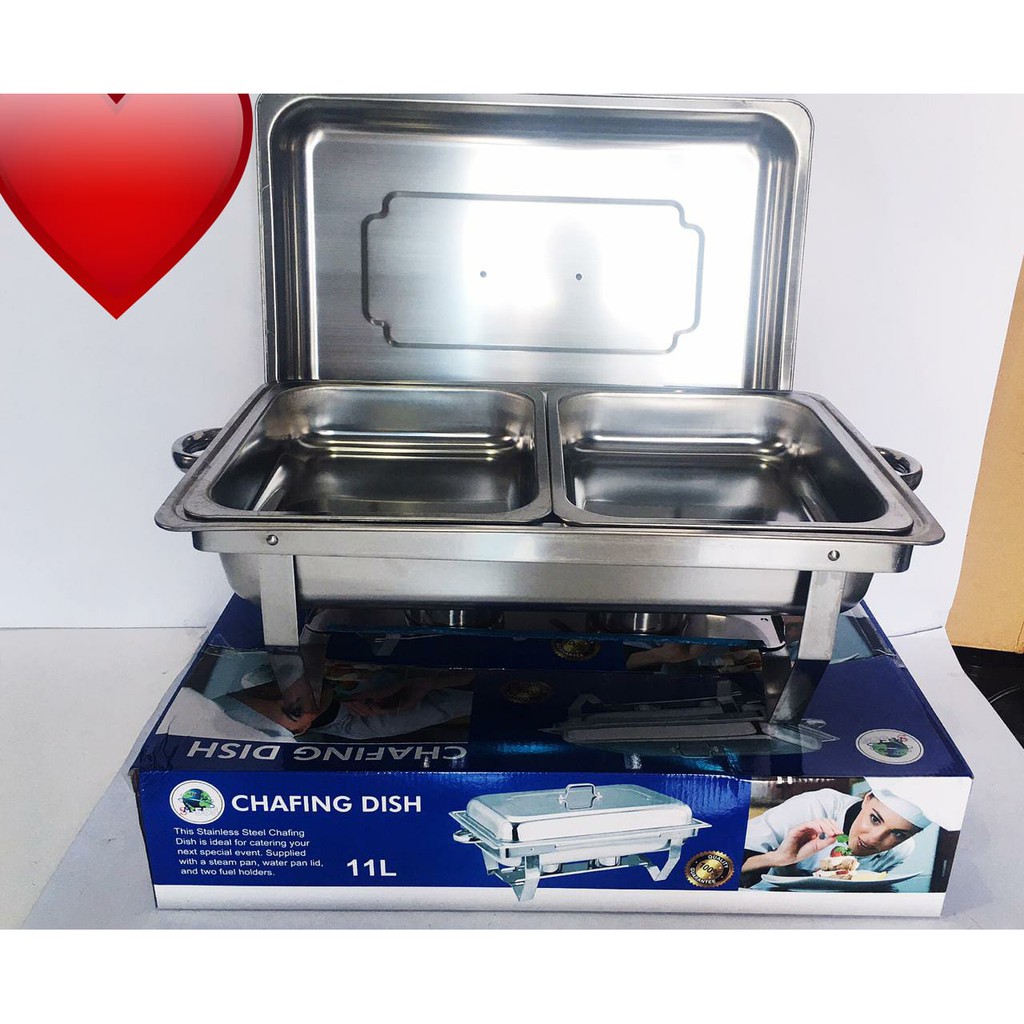 Chafing Dish 11Liter Bulkhead Buffet Place Serving Container Divider