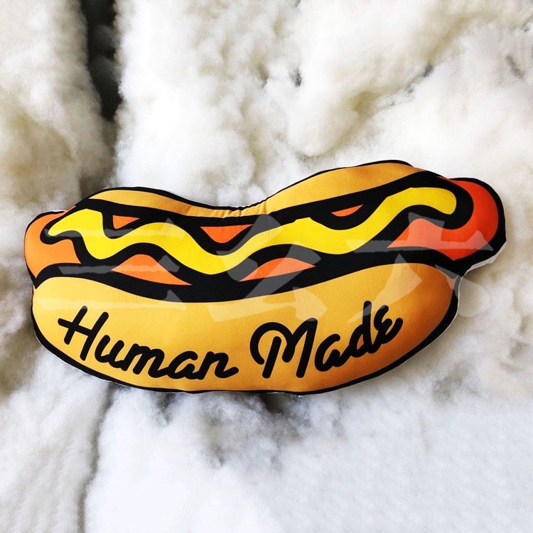 HUMAN MADE Pillow Polar Bear Hot Dog Green Head Duck Pig Tiger