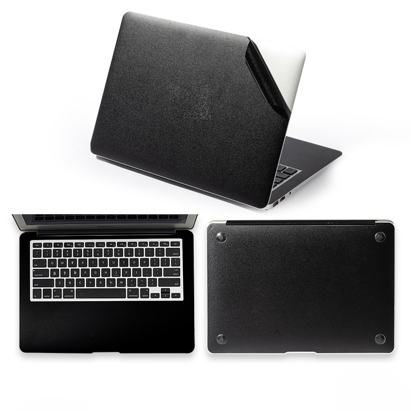 3 PCS Universal PVC Solid Color Laptop Skin Stickers for 11" 12" 13" 14