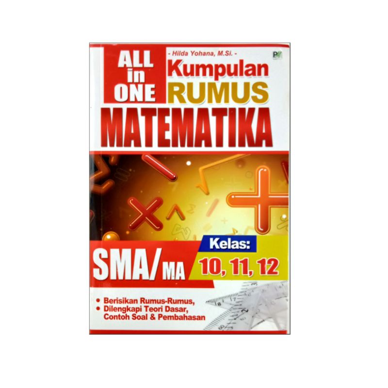 All In One Book Collection of SMA/MA Mathematics Formulas Class 10,11 ...
