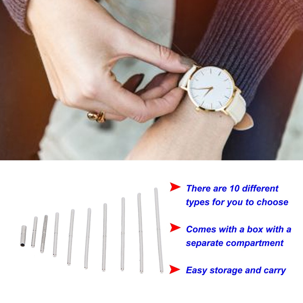 Icegg Professional Watch Tube Bar Steel Watchband Strap Clasp Link Pin ...