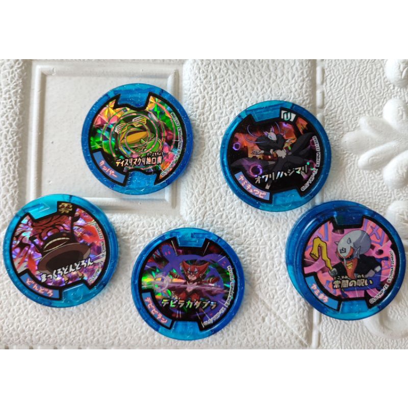 Kalibruhan:#72 Yokai watch Yo-kai medal Blue Holo:Soultimate SHADY ...