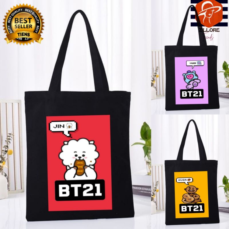 Tote bag 2025 bt21 shopee