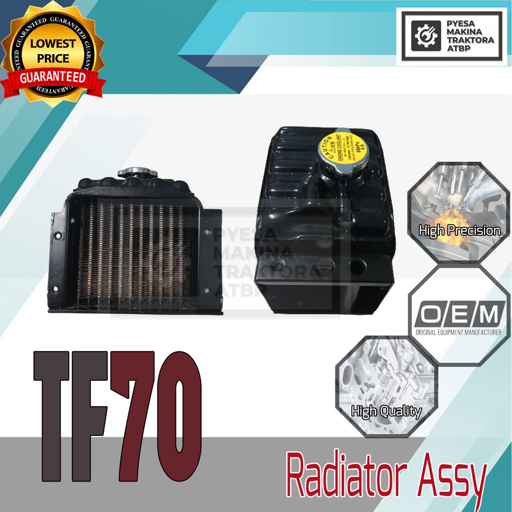 Radiator Assembly Assy for TF70 Yanmar Water-Cooled Diesel Engine ...