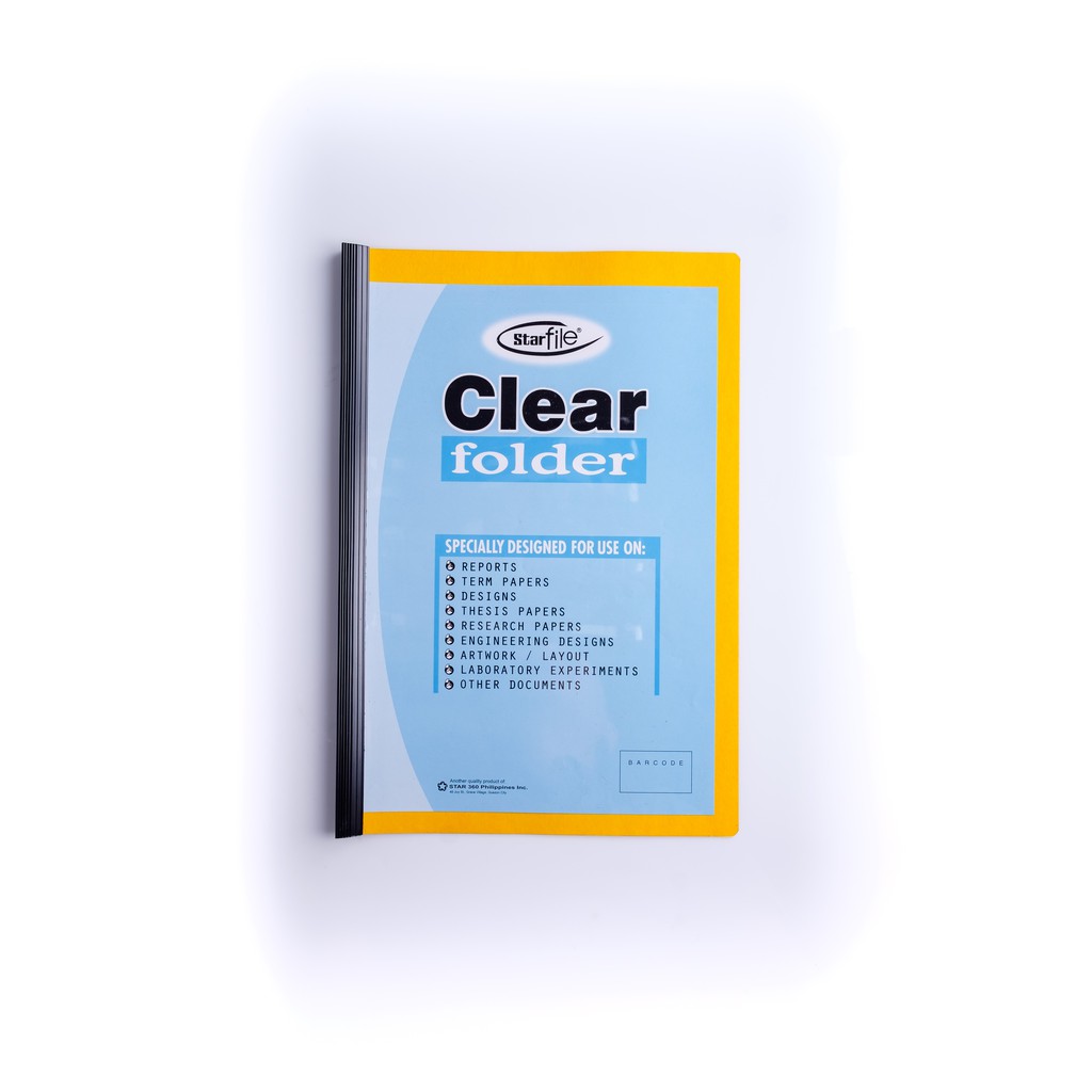 Starfile Clear Slide Folder - (15 or 25 pieces/pack) | Shopee Philippines