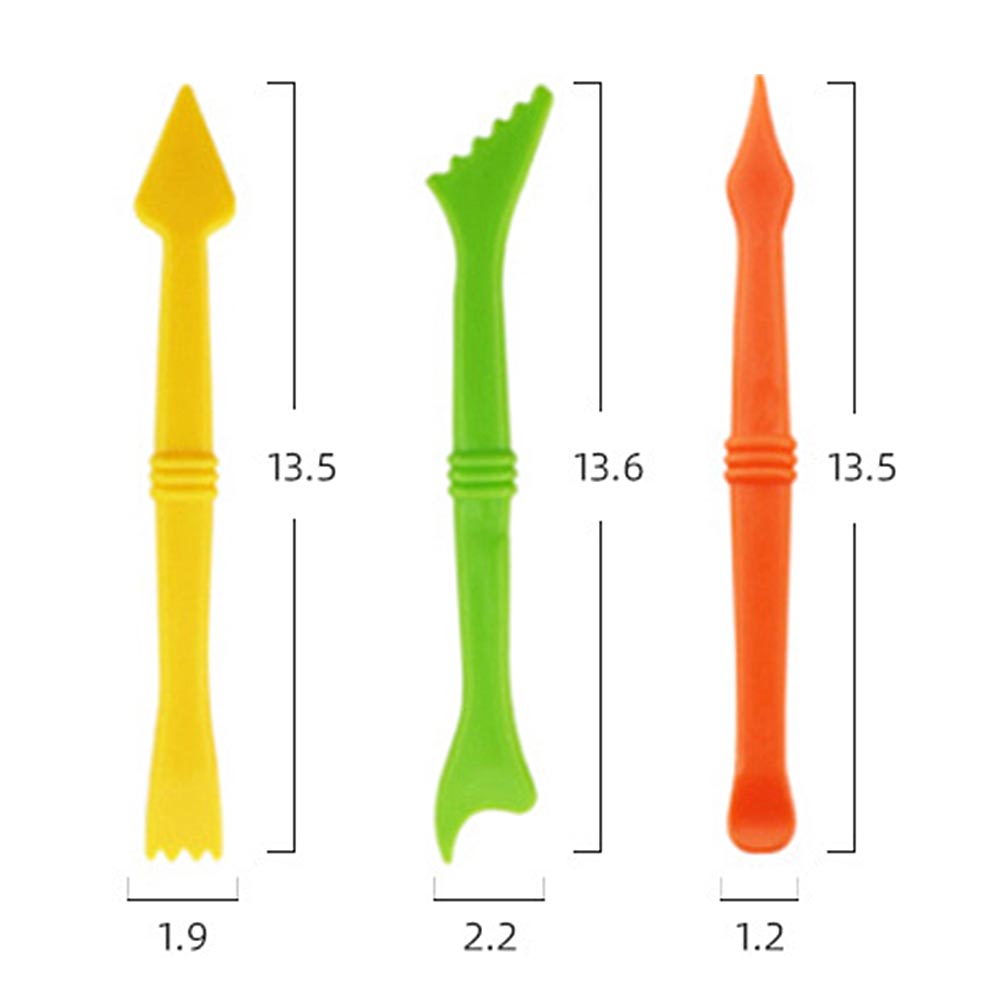 26PCS DIY Slime Plasticine Mold Modeling Clay Kit Slime Plastic Play ...