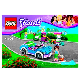 Mia's roadster lego discount instructions