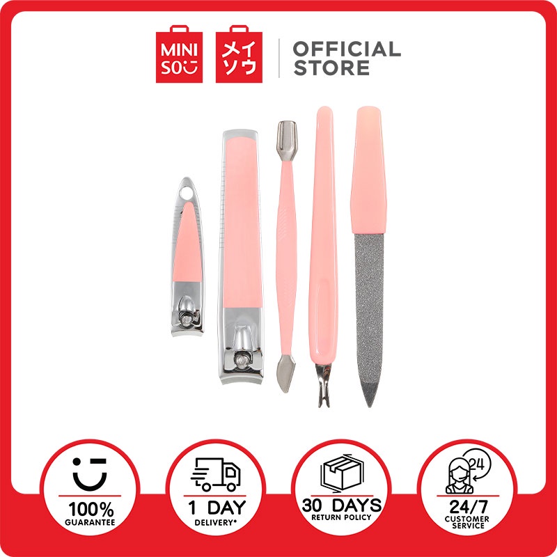 Miniso Manicure Set Pink Shopee Philippines