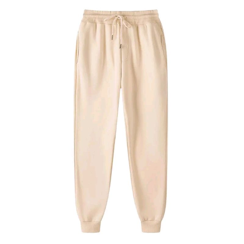 H&m khaki joggers online